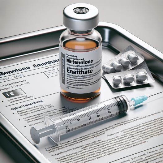 Injectable metenolone enanthate: optimal dosage for professional athletes