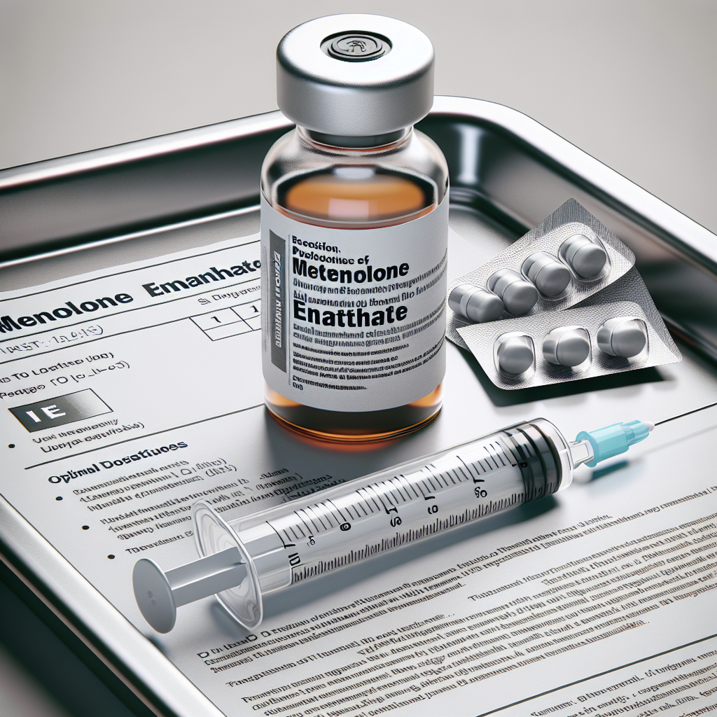 Injectable metenolone enanthate: optimal dosage for professional athletes