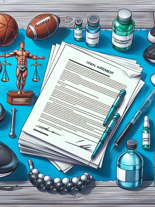 Legal aid for competitive athletes: water-based testosterone suspension