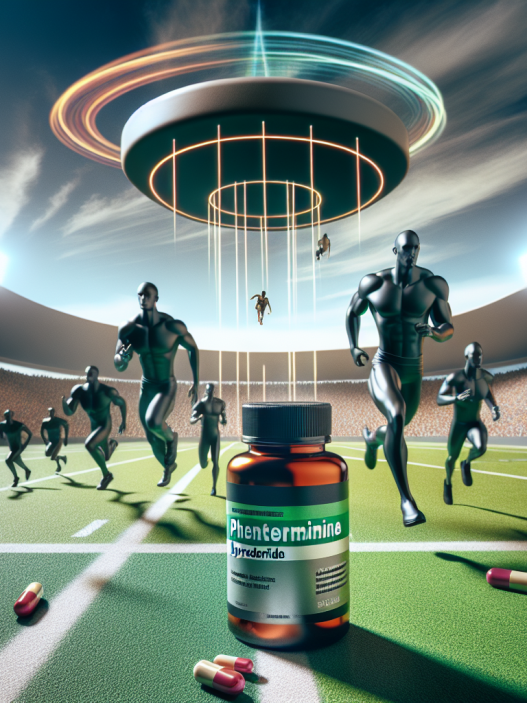 Phentermine hydrochloride use as a doping agent in sports