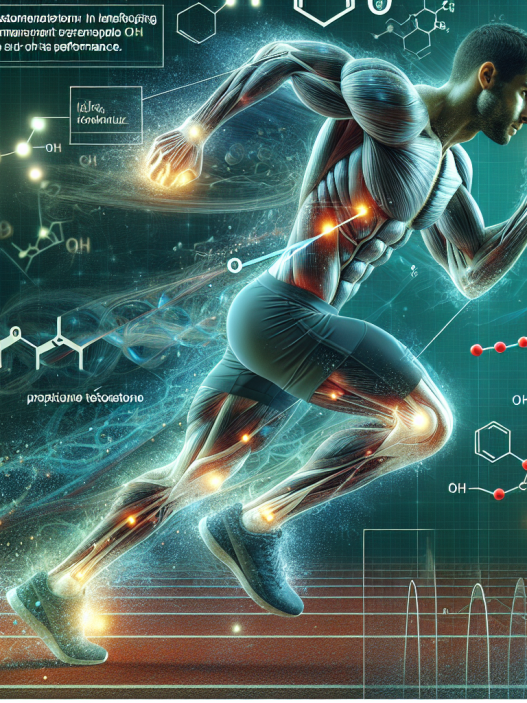 Role of propionate testosterone in sports performance