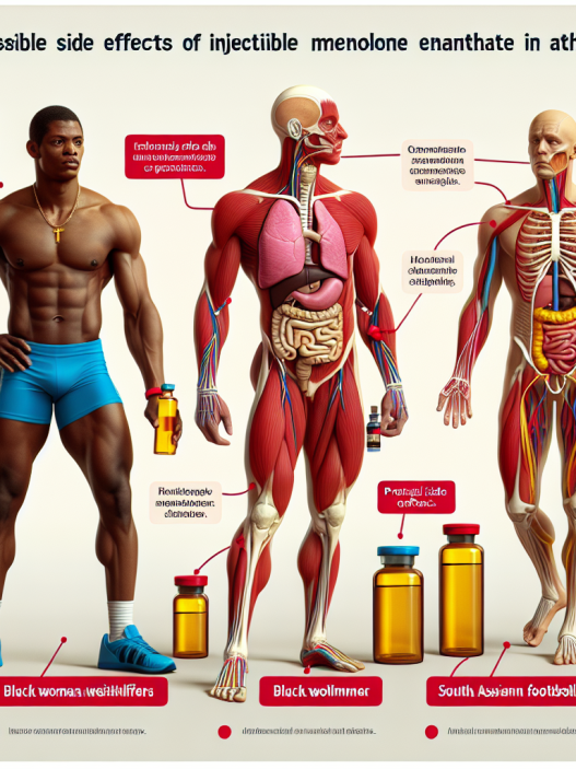 Side effects of injectable metenolone enanthate in athletes