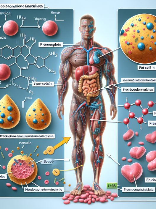 Trenbolone enanthate and its effects on fat metabolism