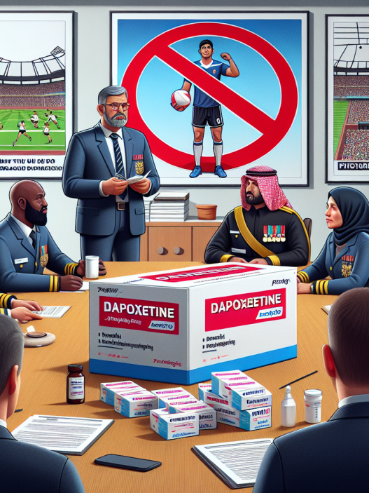 Regulating the use of dapoxetine (priligy) in sports