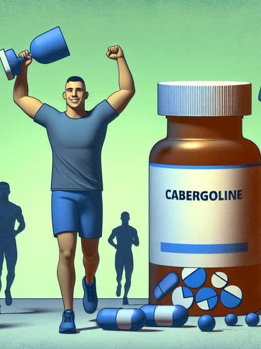 Cabergoline and athletes' mental health: a winning combination