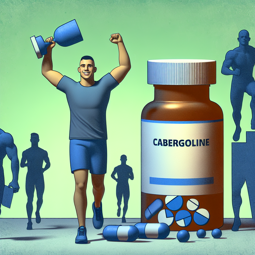 Cabergoline and athletes' mental health: a winning combination