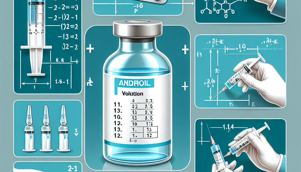 Volume calculation for andriol injections