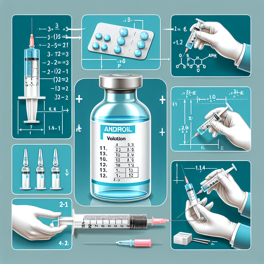 Volume calculation for andriol injections