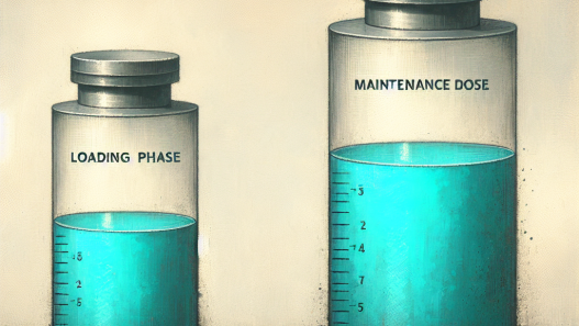 Loading phase vs maintenance dose of primobolan