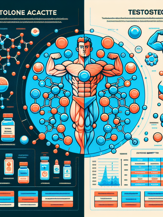 Trestolone acetato vs testosterone: key differences