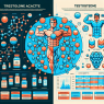 Trestolone acetato vs testosterone: key differences