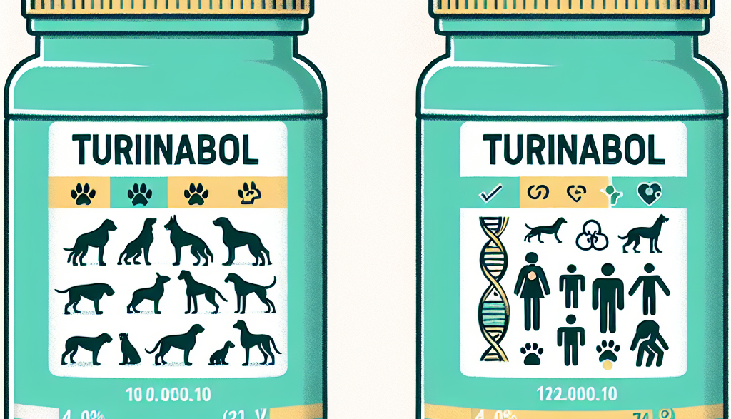 Veterinary vs human grade turinabol