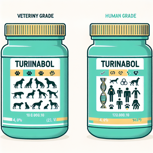 Veterinary vs human grade turinabol