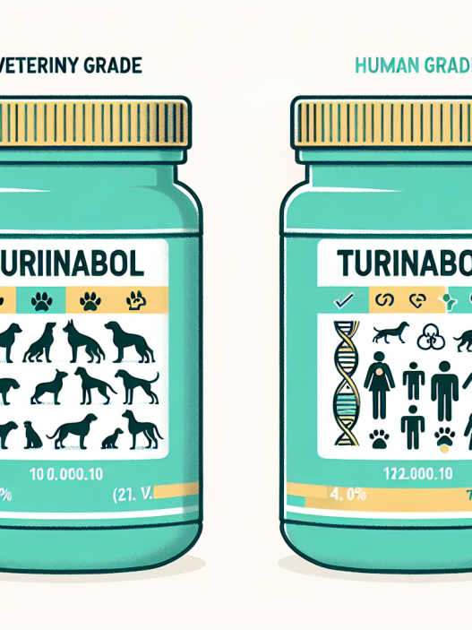 Veterinary vs human grade turinabol