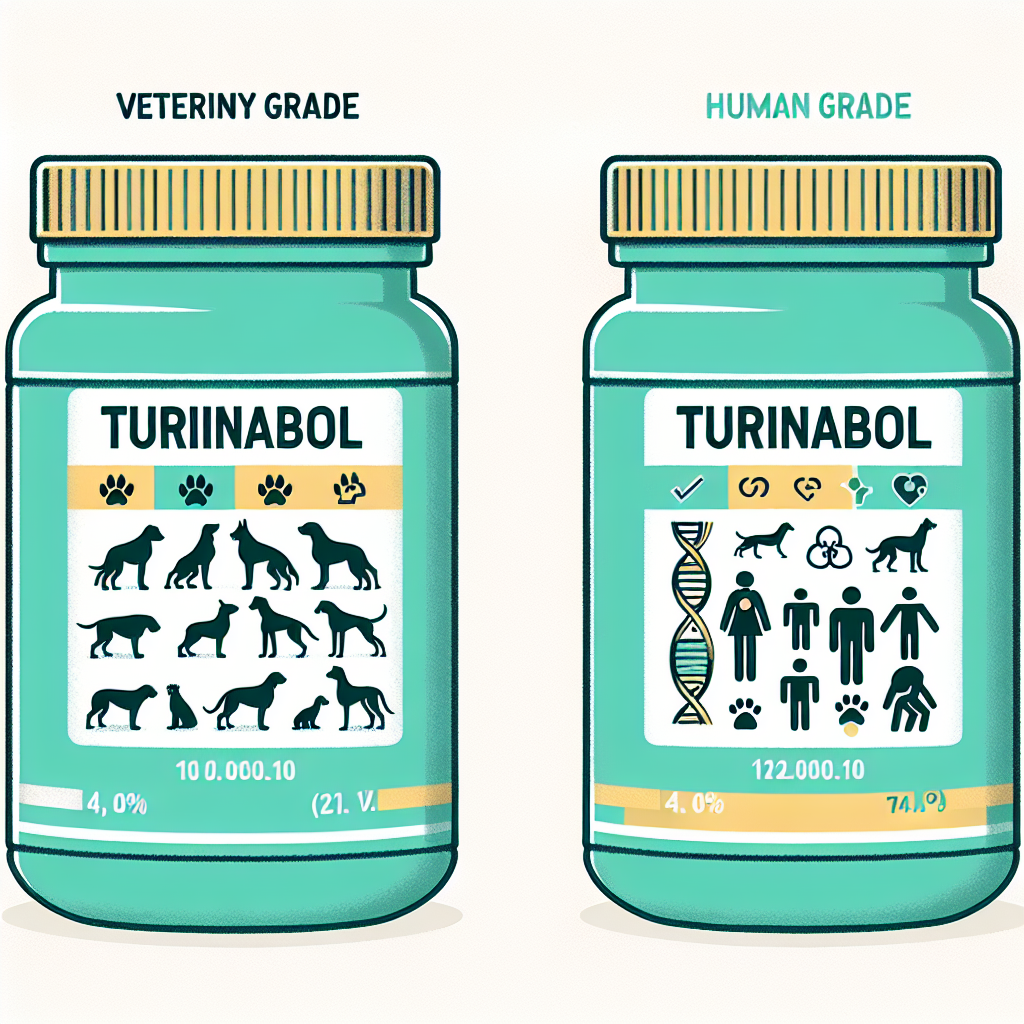 Veterinary vs human grade turinabol