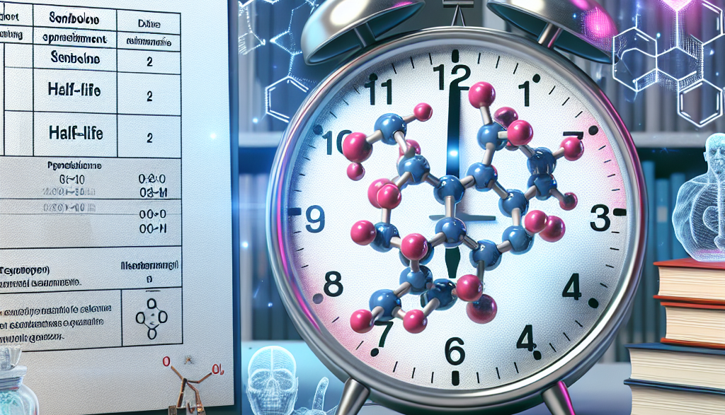 Half-life of stenbolone and its clinical significance