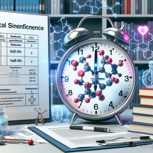 Half-life of stenbolone and its clinical significance