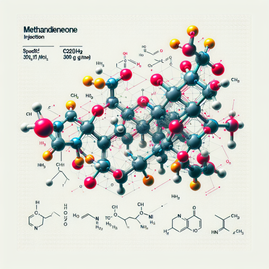 Molecular formula and weight of methandienone injection