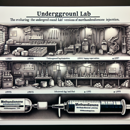 Underground lab versions of methandienone injection: history